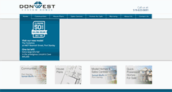 Desktop Screenshot of donwest.ca